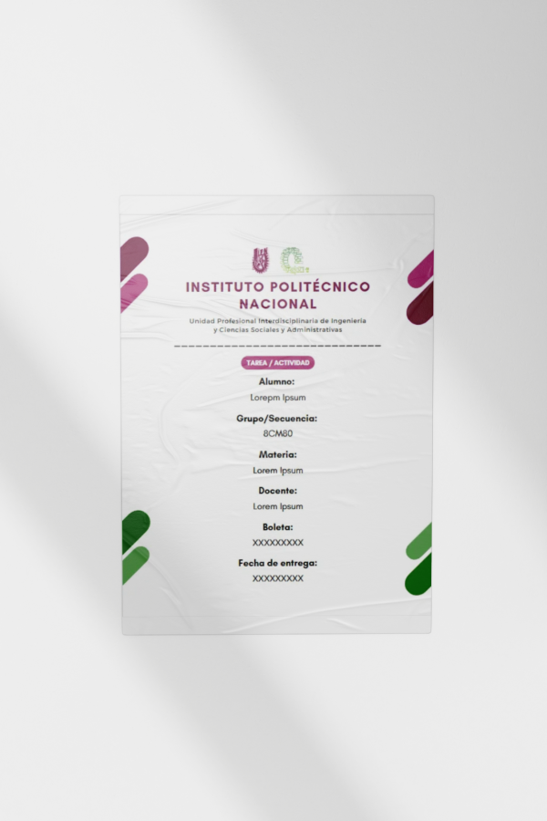 Template Kit for UPIICSA Students